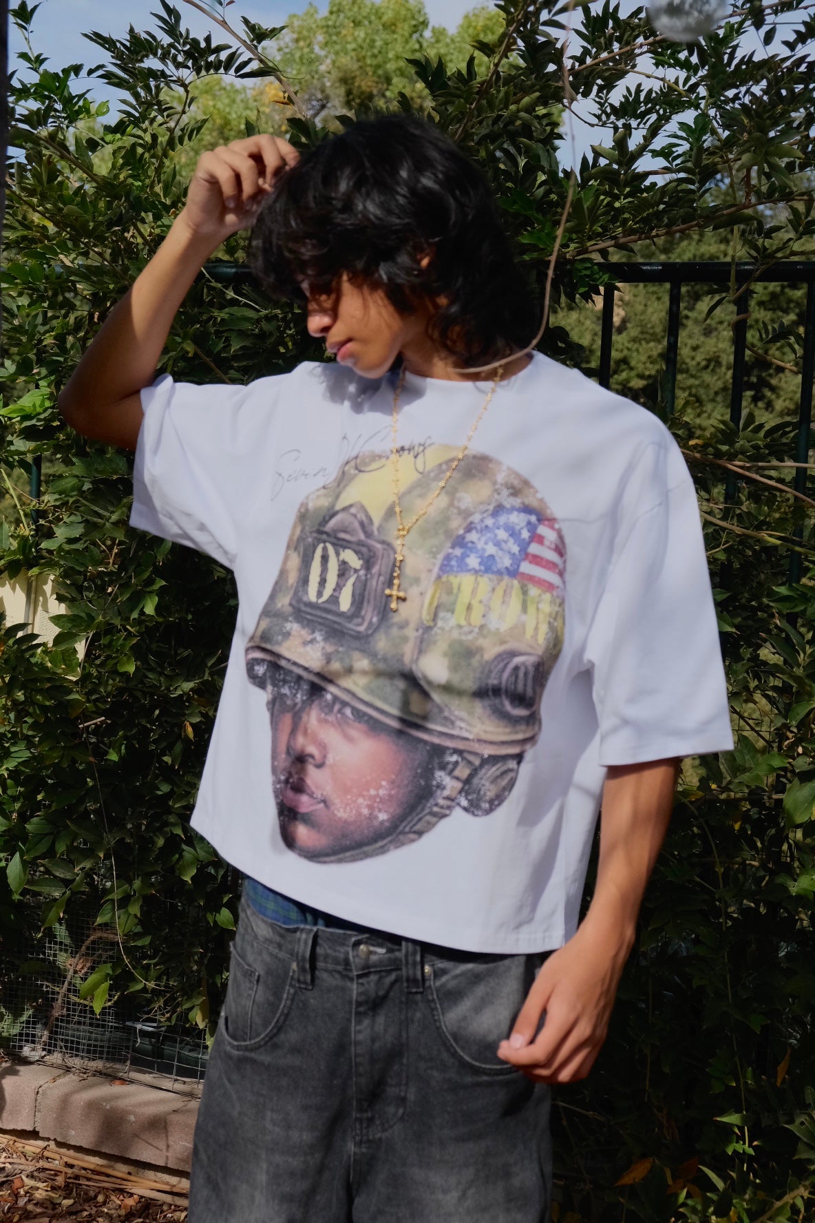 SOLDIER BOY DROPSHOULDER TEE