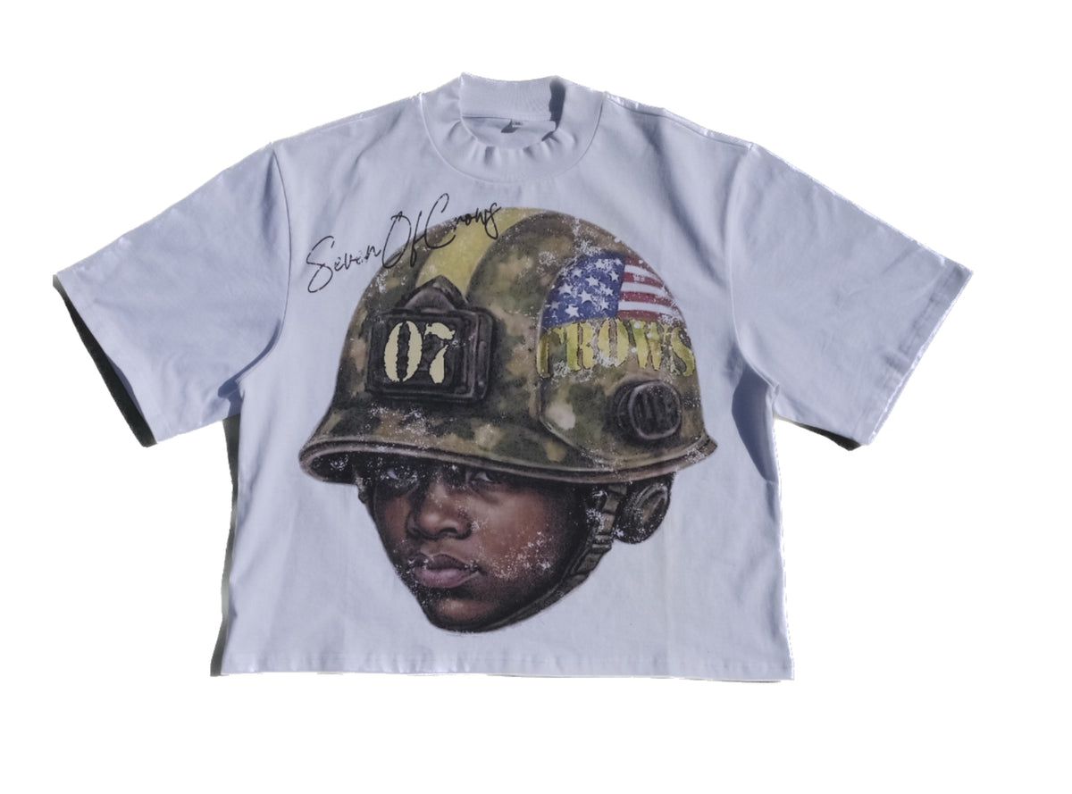 SOLDIER BOY DROPSHOULDER TEE